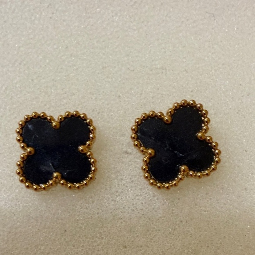 Stud Stainless steel earrings Clover Women’s Earrings